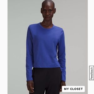 Lululemon Cotton blend shirt